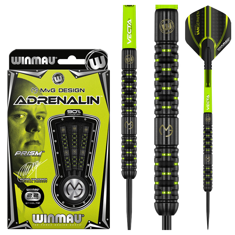 Winmau MvG Adrenalin Darts | Red Dragon Darts