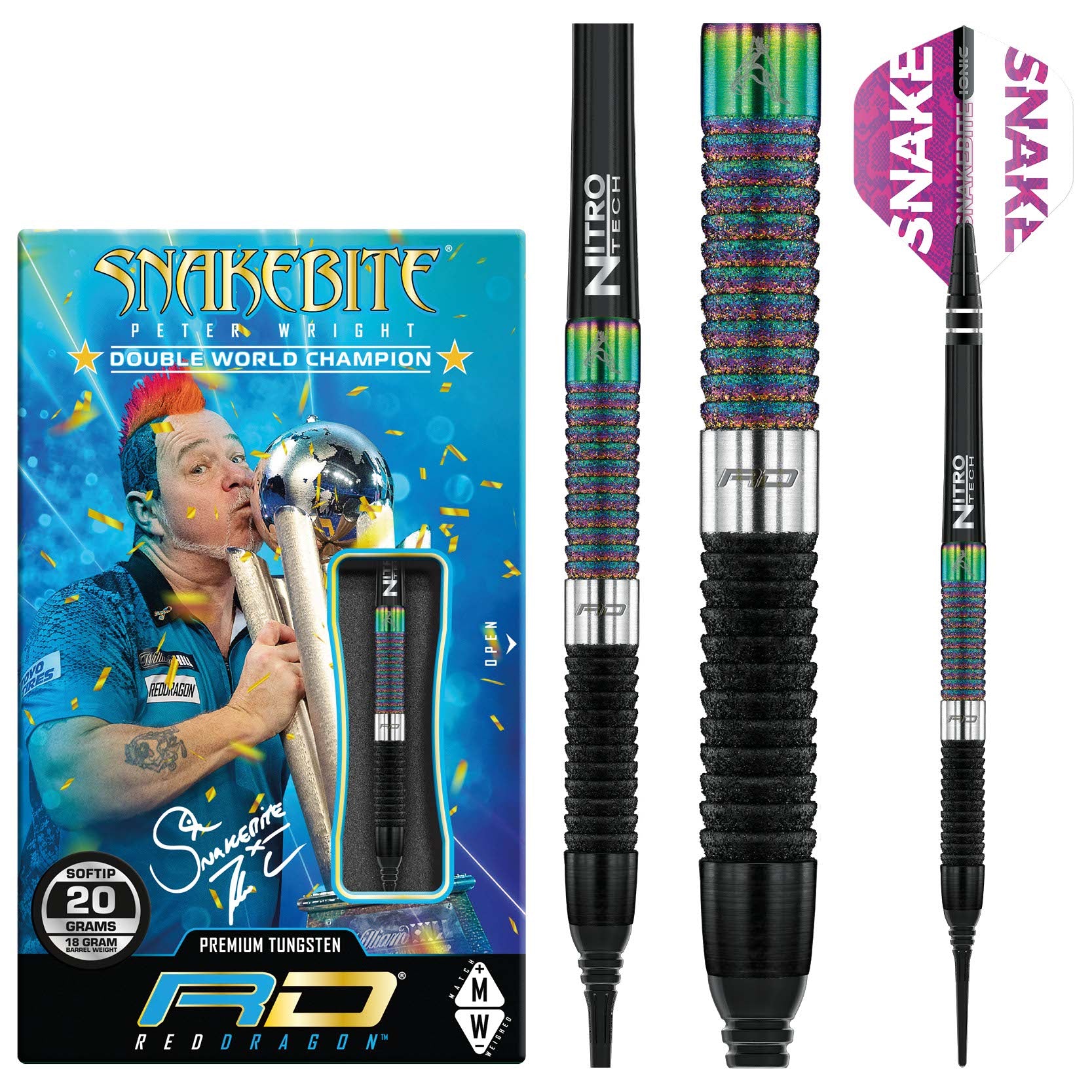 Peter Wright Copper Fusion Softip Darts