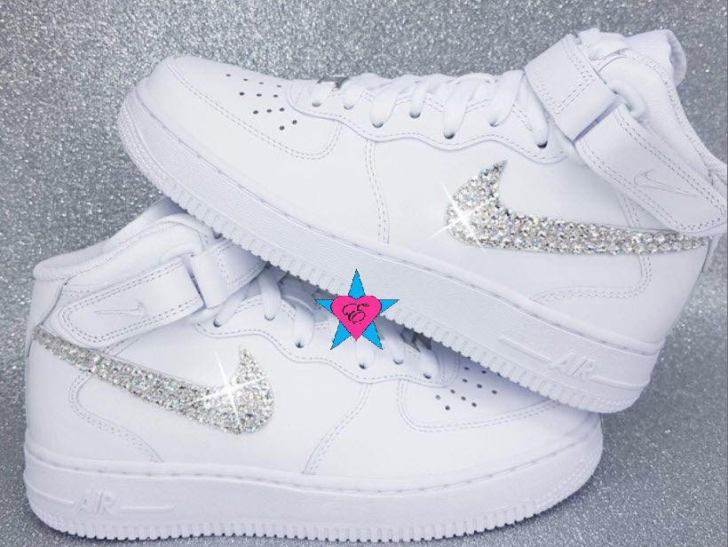 rhinestone nike shoes