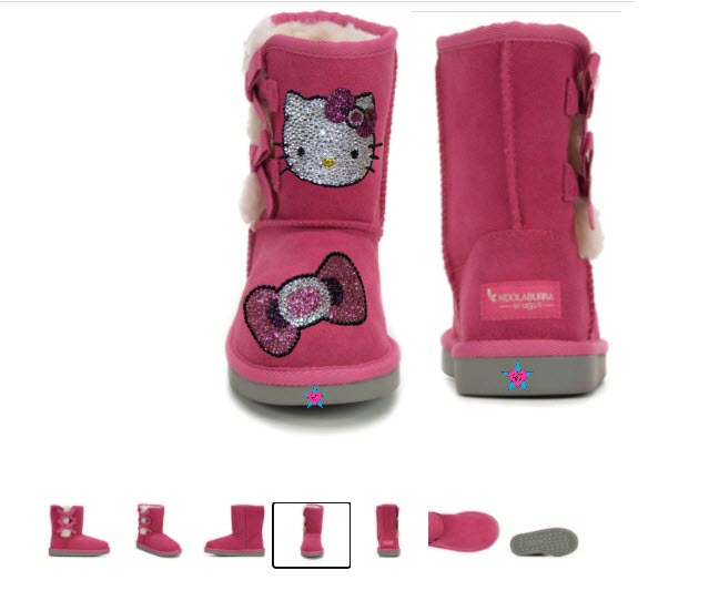 pink kid uggs