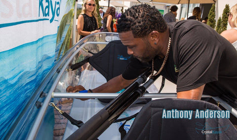 Anthony Anderson @ the MTV Movie Awards with Crystal Kayak