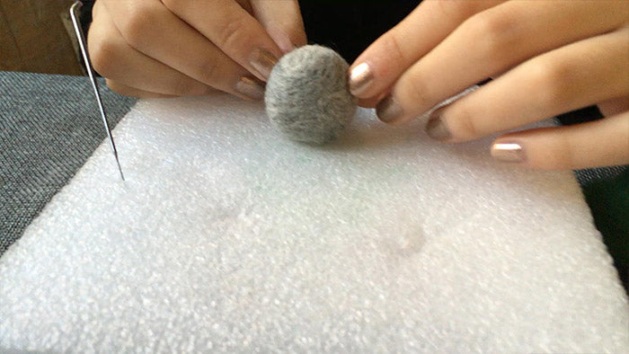 How to make needle felted cute animal Totoro