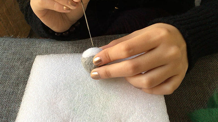 How to make needle felted cute animal Totoro