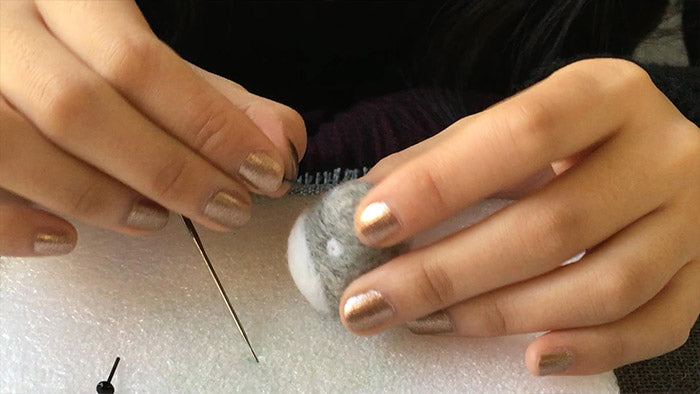 How to make needle felted cute animal Totoro