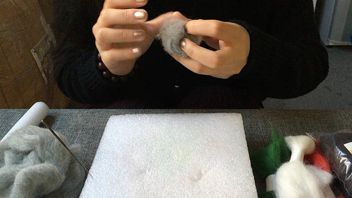 How to make needle felted cute animal Totoro