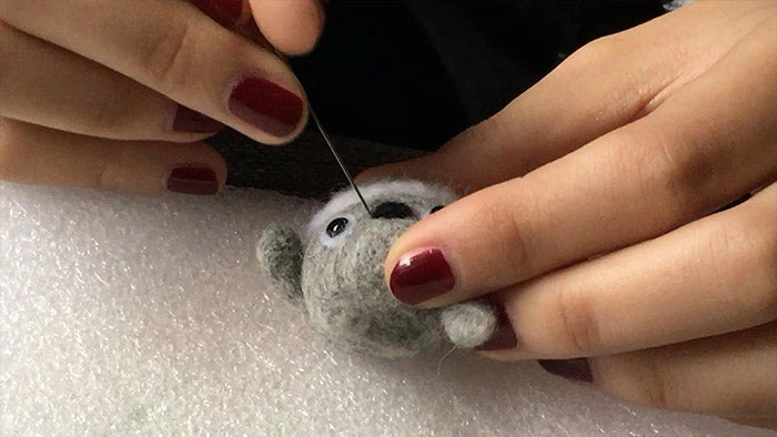 How to make needle felted cute animal Totoro