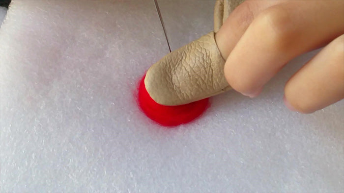 How to make needle felted potted mushroom