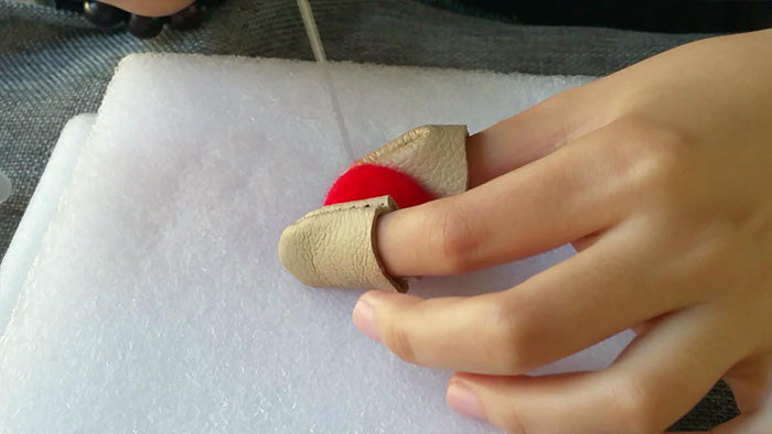 How to make needle felted potted mushroom