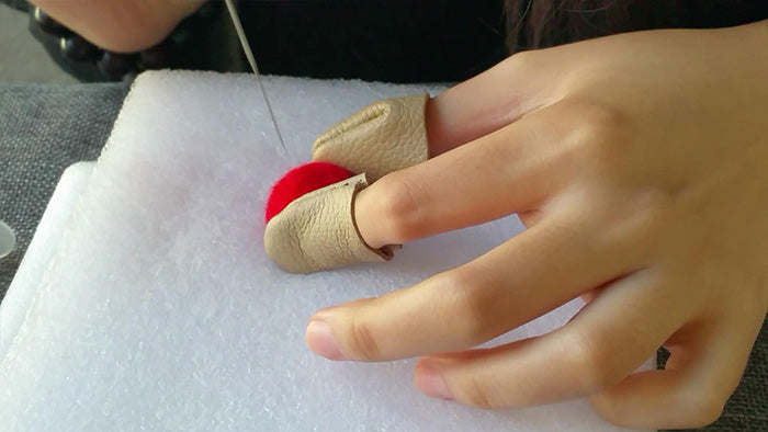 How to make needle felted potted mushroom