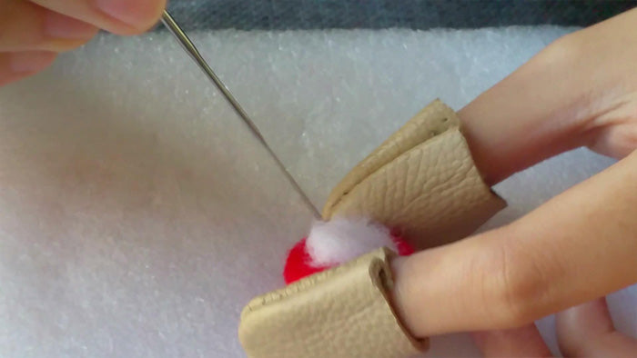 How to make needle felted potted mushroom