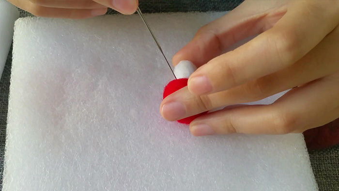 How to make needle felted potted mushroom