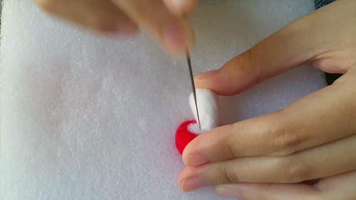 How to make needle felted potted mushroom