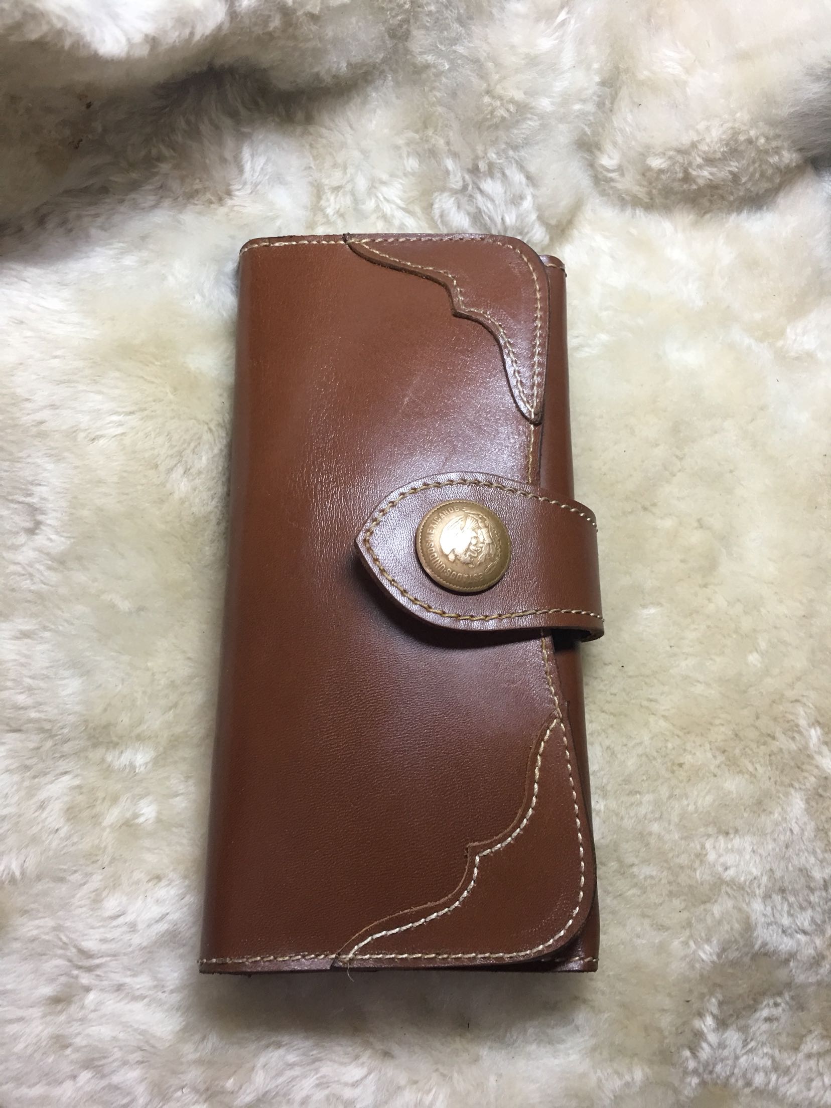 Vintage Womens Leather Long Wallet with Buckle Pattern – PDF – Feltify