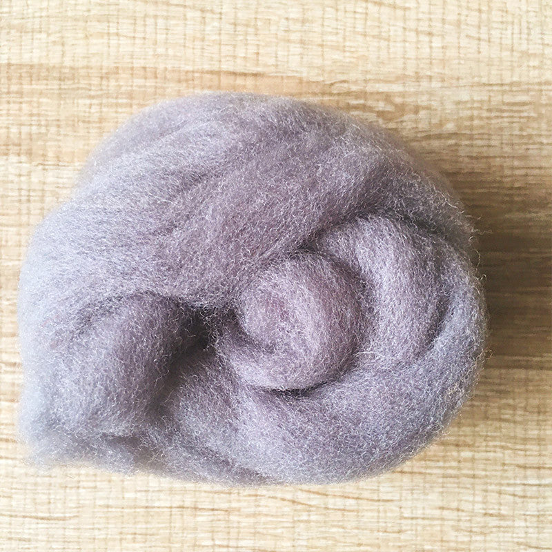 Needle felted wool felting sky blue wool Roving for felting supplies short  fabric easy felt