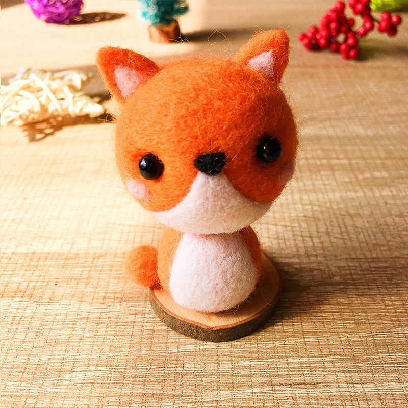 needle felted animal kits