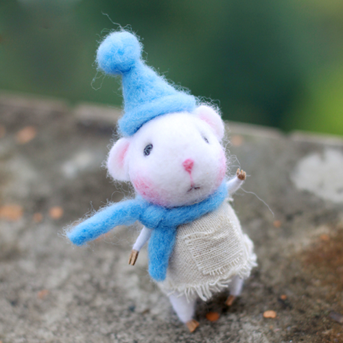 felted wool dolls