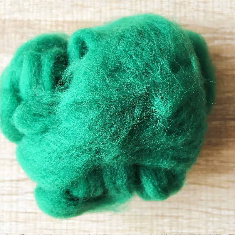 what is felted wool