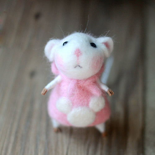 pink cute mouse