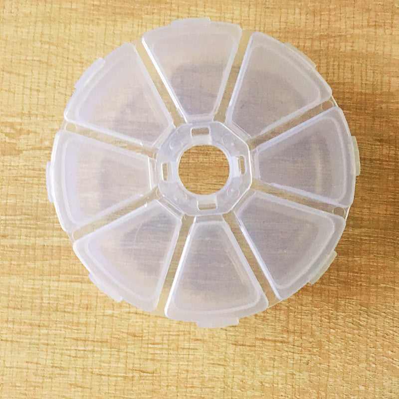 plastic box round