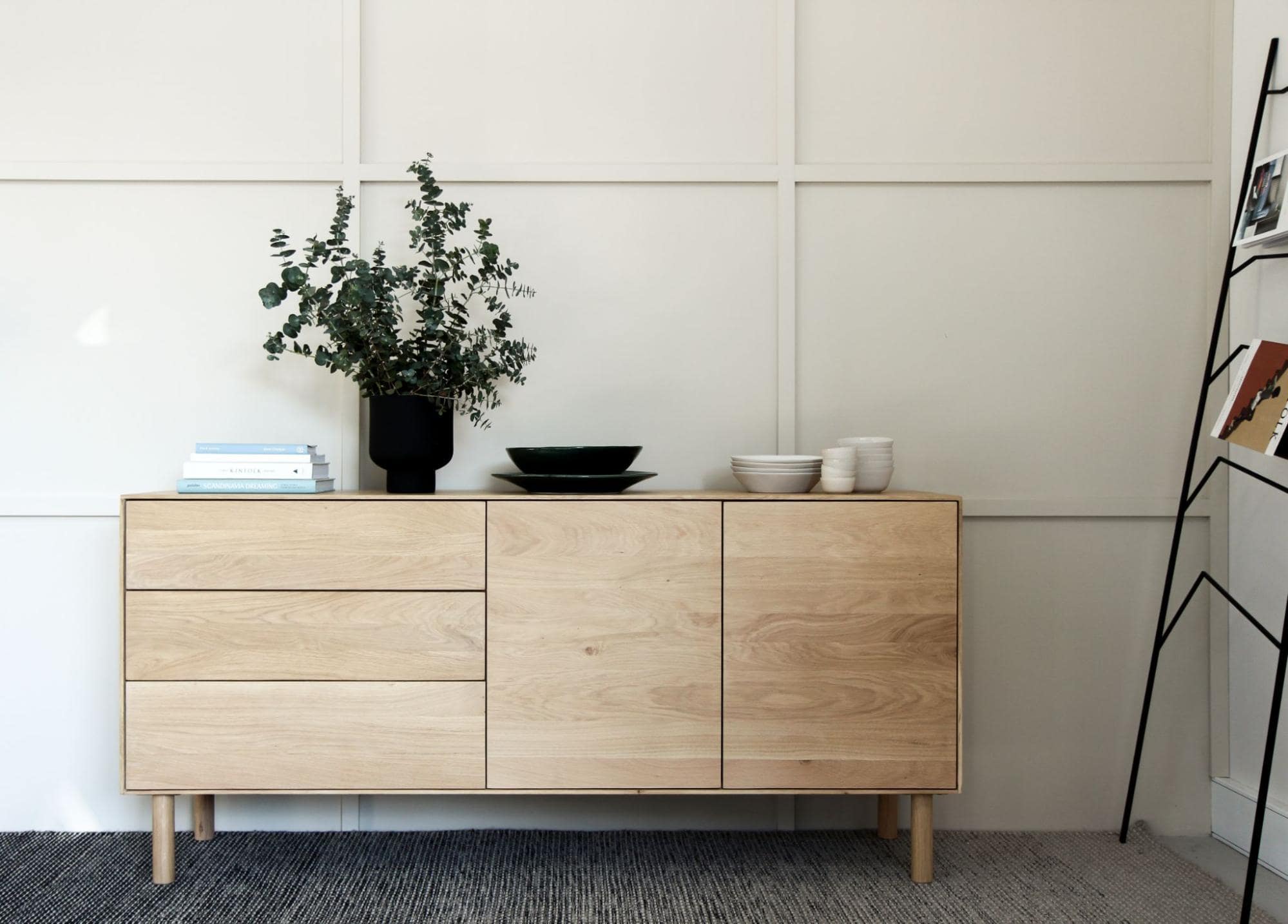 image of a wooden dresser