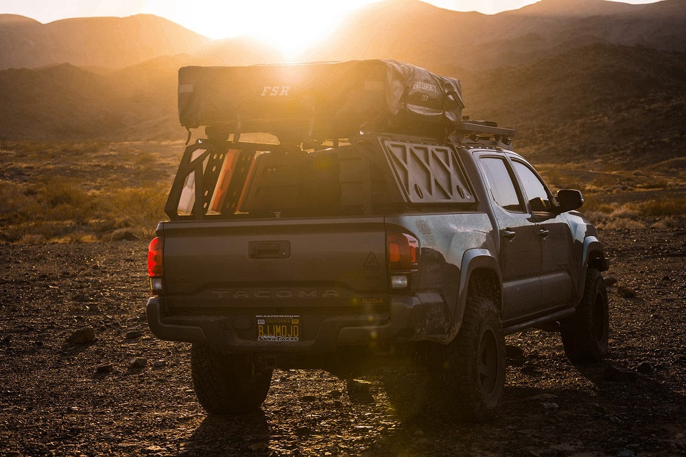 Leitner Designs Bed Rack on a Tacoma