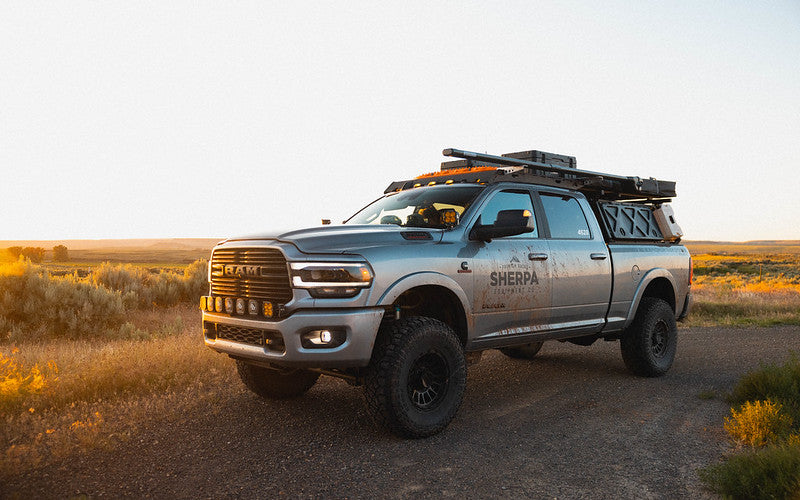 ACS FORGED Bed Rack on RAM Truck