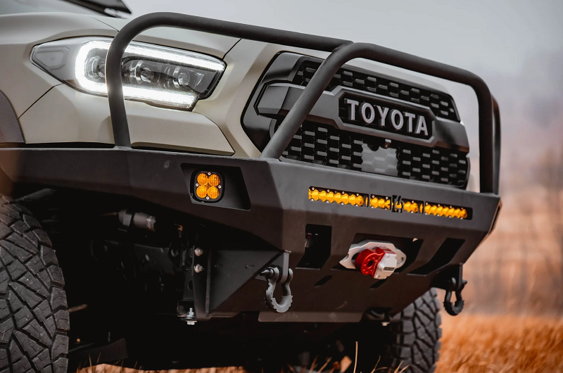 C4 Overland Series Front Bumper Tacoma