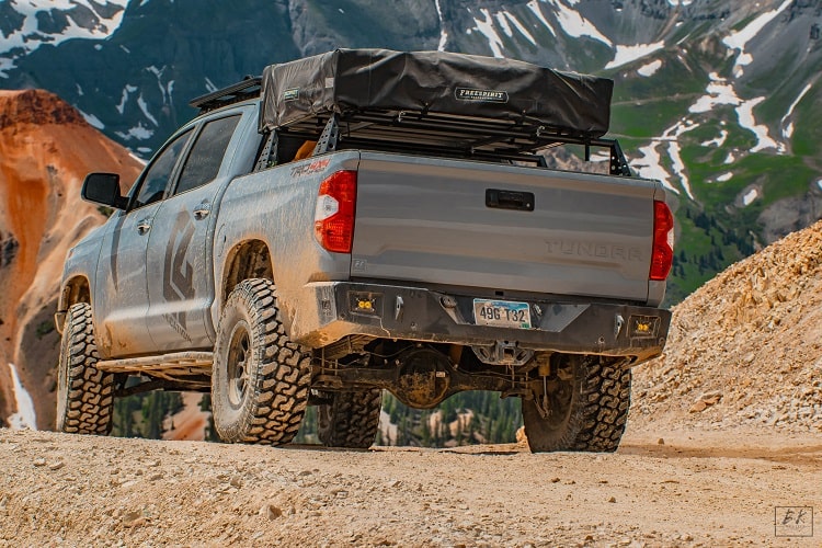 C4 Overland Series Rear Bumper Toyota Tundra