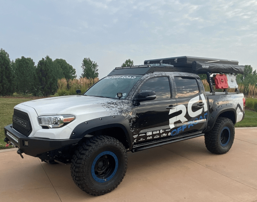 RCI Offroad Bed Rack on a Toyota Tacoma