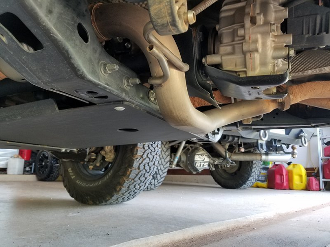 Tacoma Stock Exhaust without Reroute