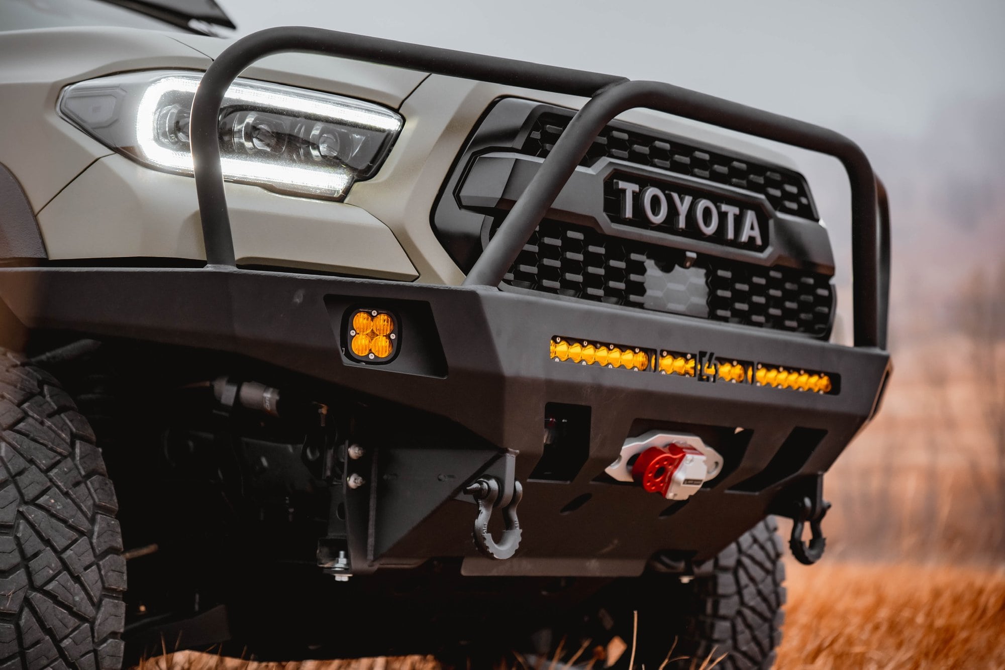 C4 Fabrication Overland Series Front Bumper Tacoma