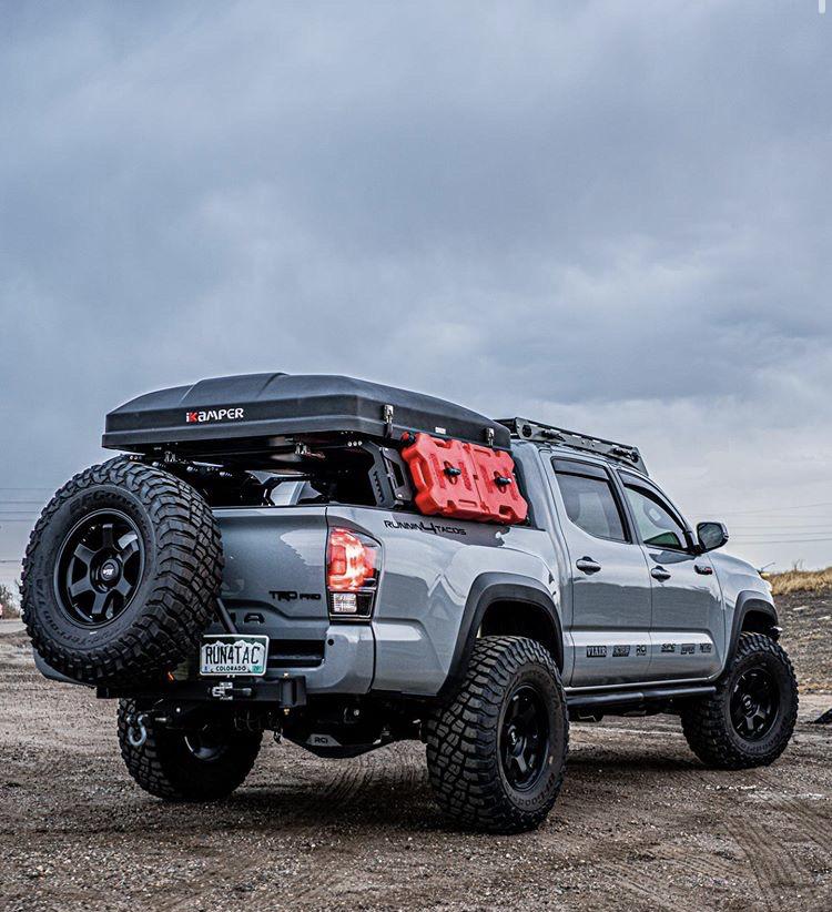 upTOP Overland TRUSS Bed Rack on a Toyota Tacoma
