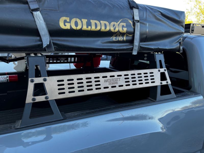 Westcott Designs Bed Rack on a Toyota Tacoma