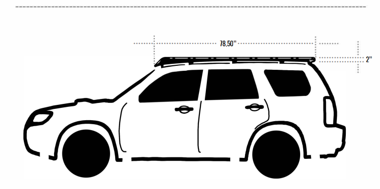 Prinsu Subaru Forester Dimensions