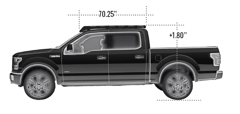 Prinsu Raptor Roof Rack specs