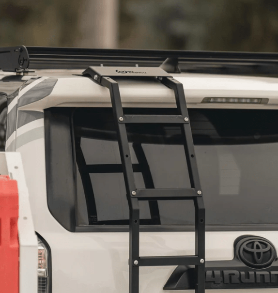 Prinsu Ladder on a white Toyota 4Runner