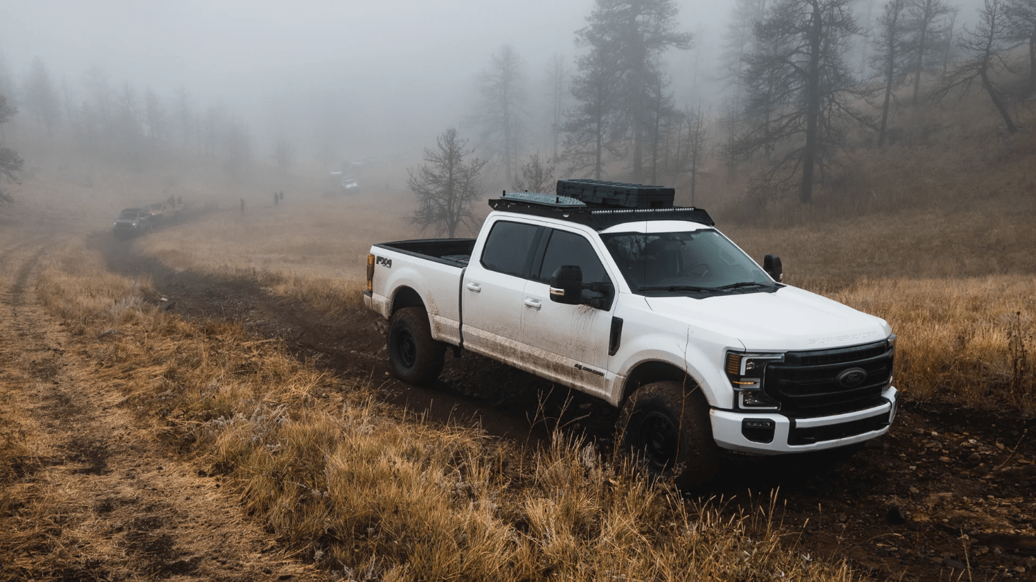 F250 with 2025 roof rack