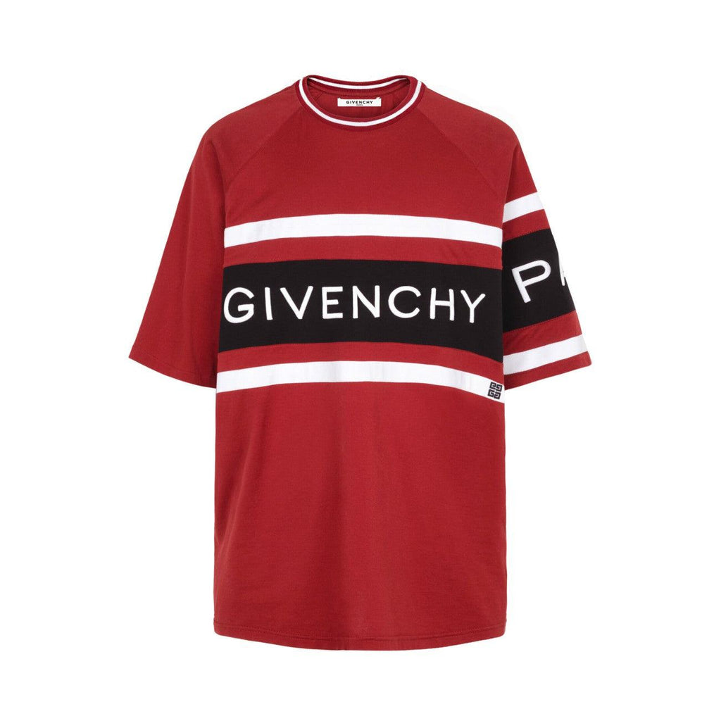 red and black givenchy shirt