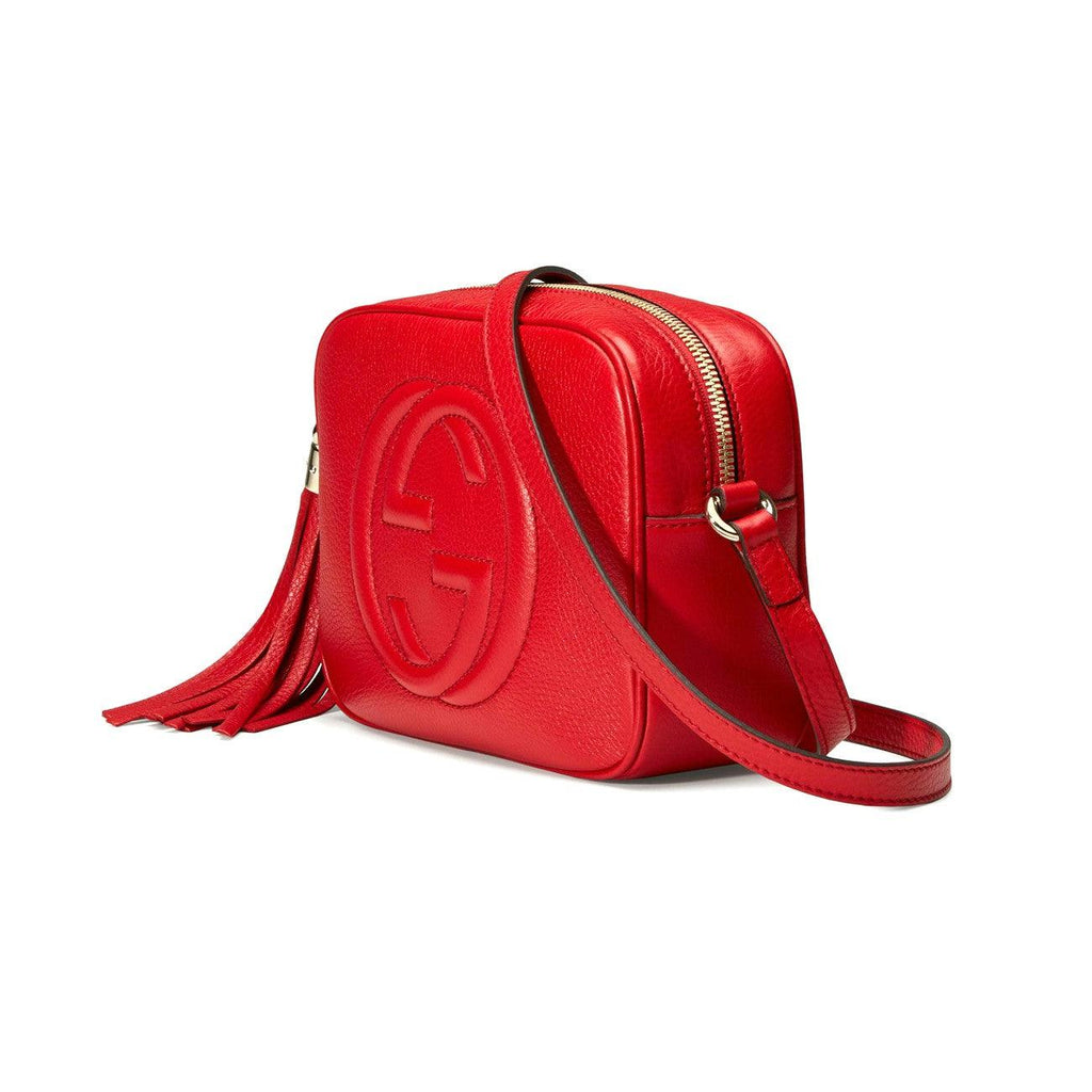 red gucci soho crossbody