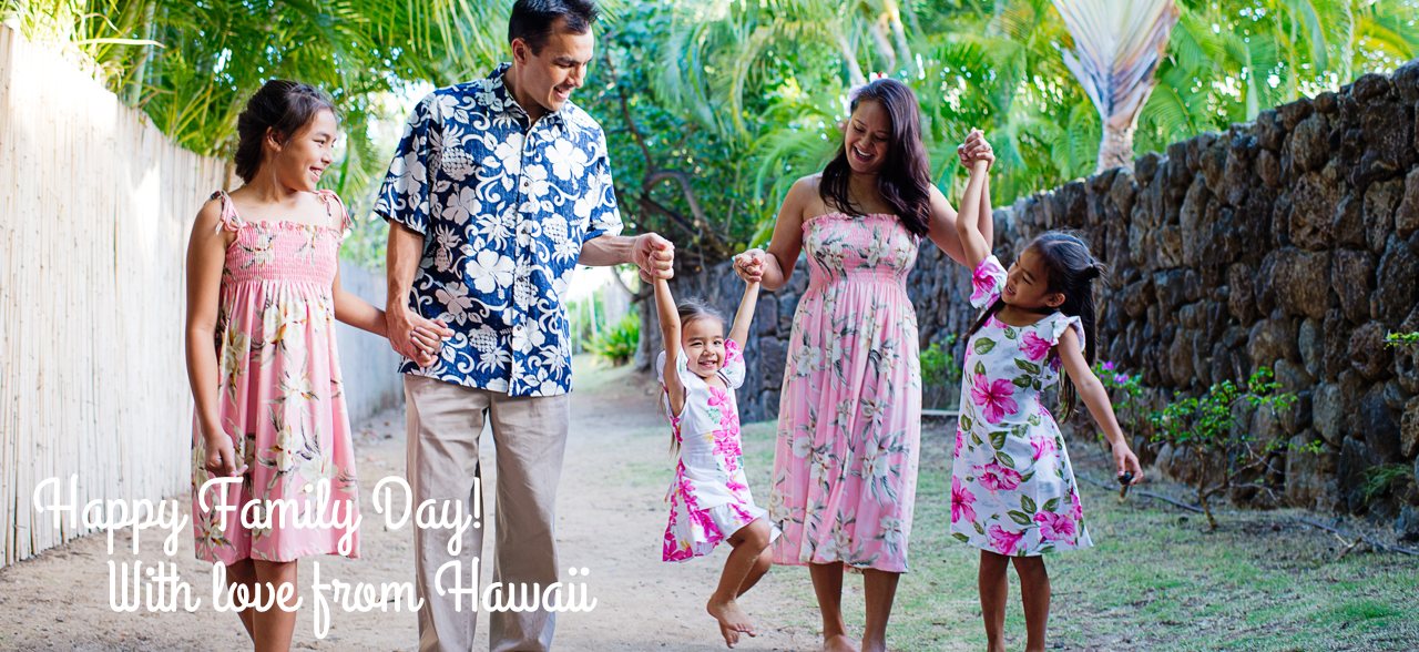 matching hawaiian dresses