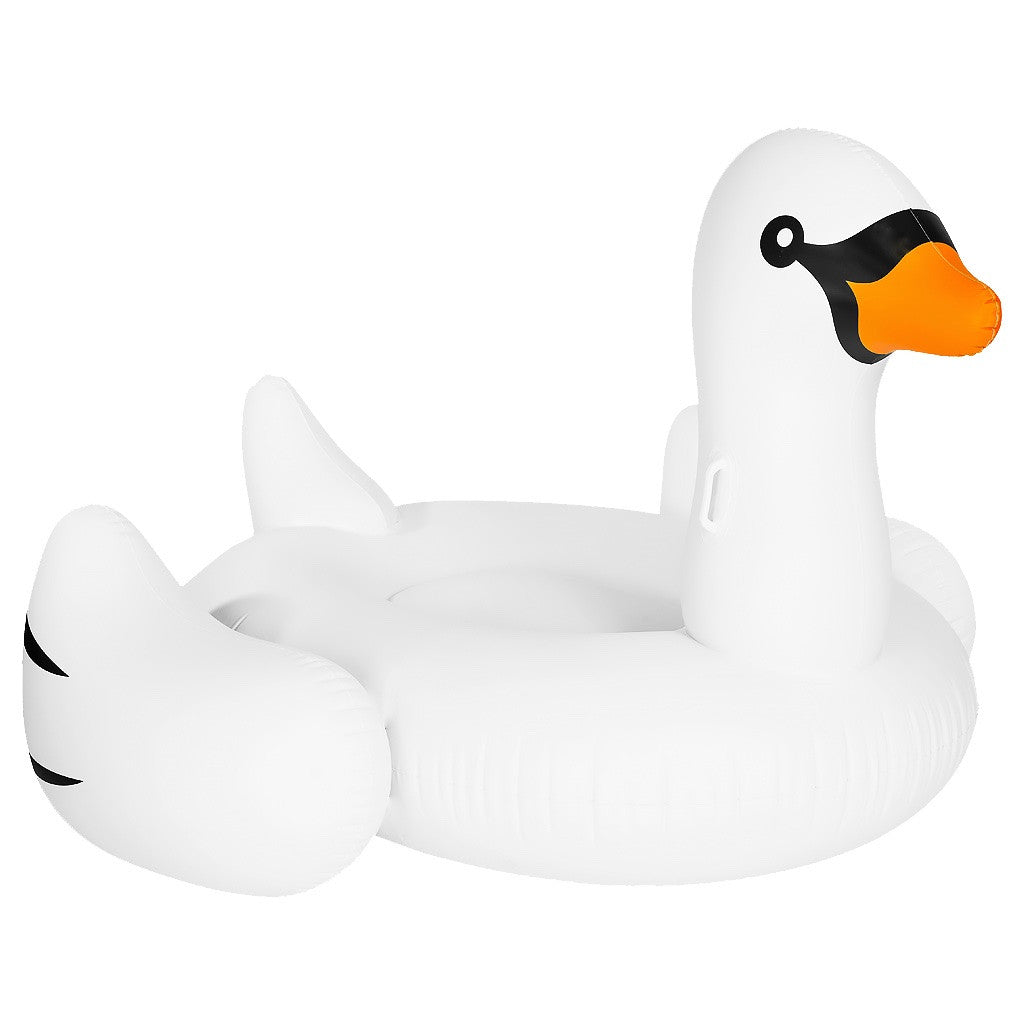 large swan pool float