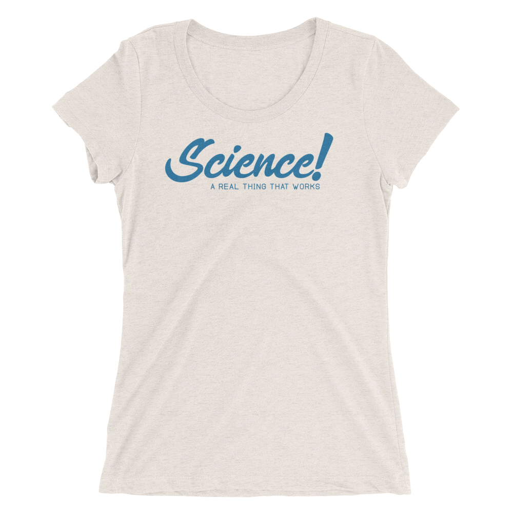 Science! Ladies' short sleeve t-shirt – Sharptooth Snail