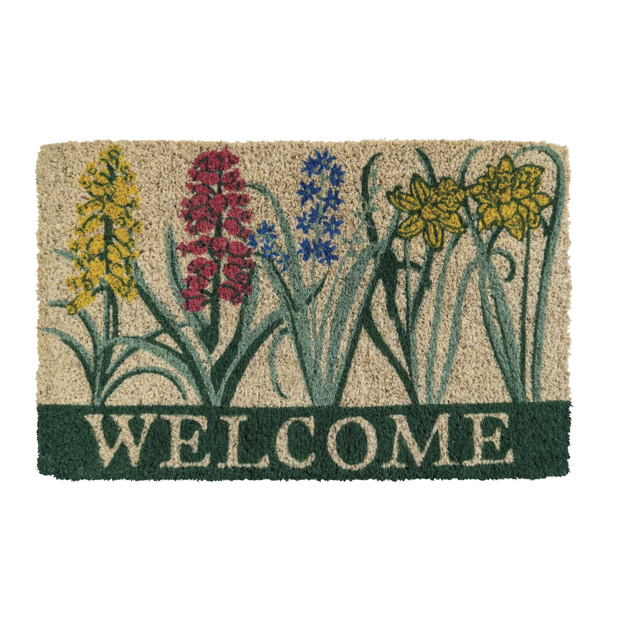 Williamsburg Doormat - Spring Blooms