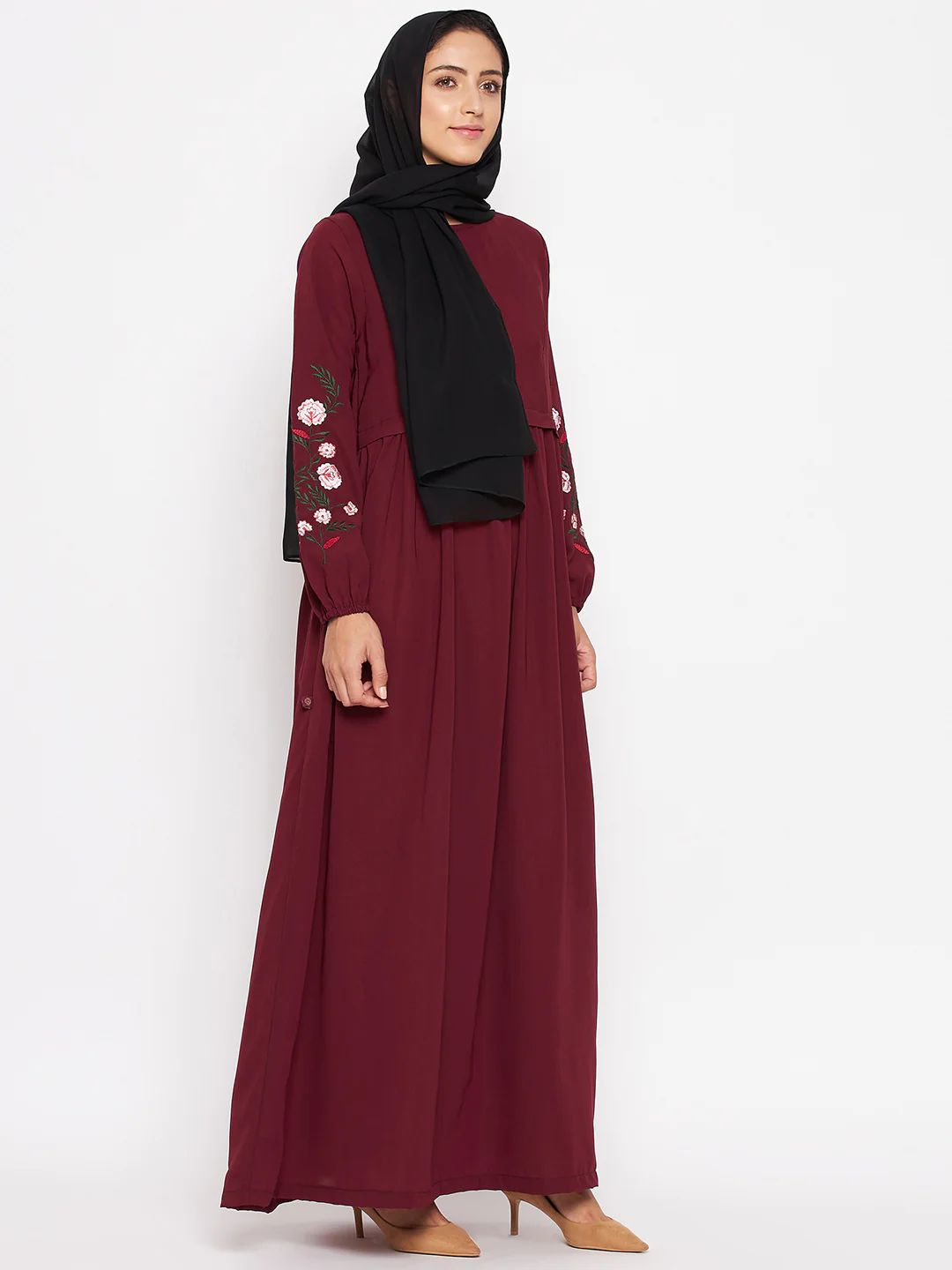 Embellishments - Embroidery Abaya