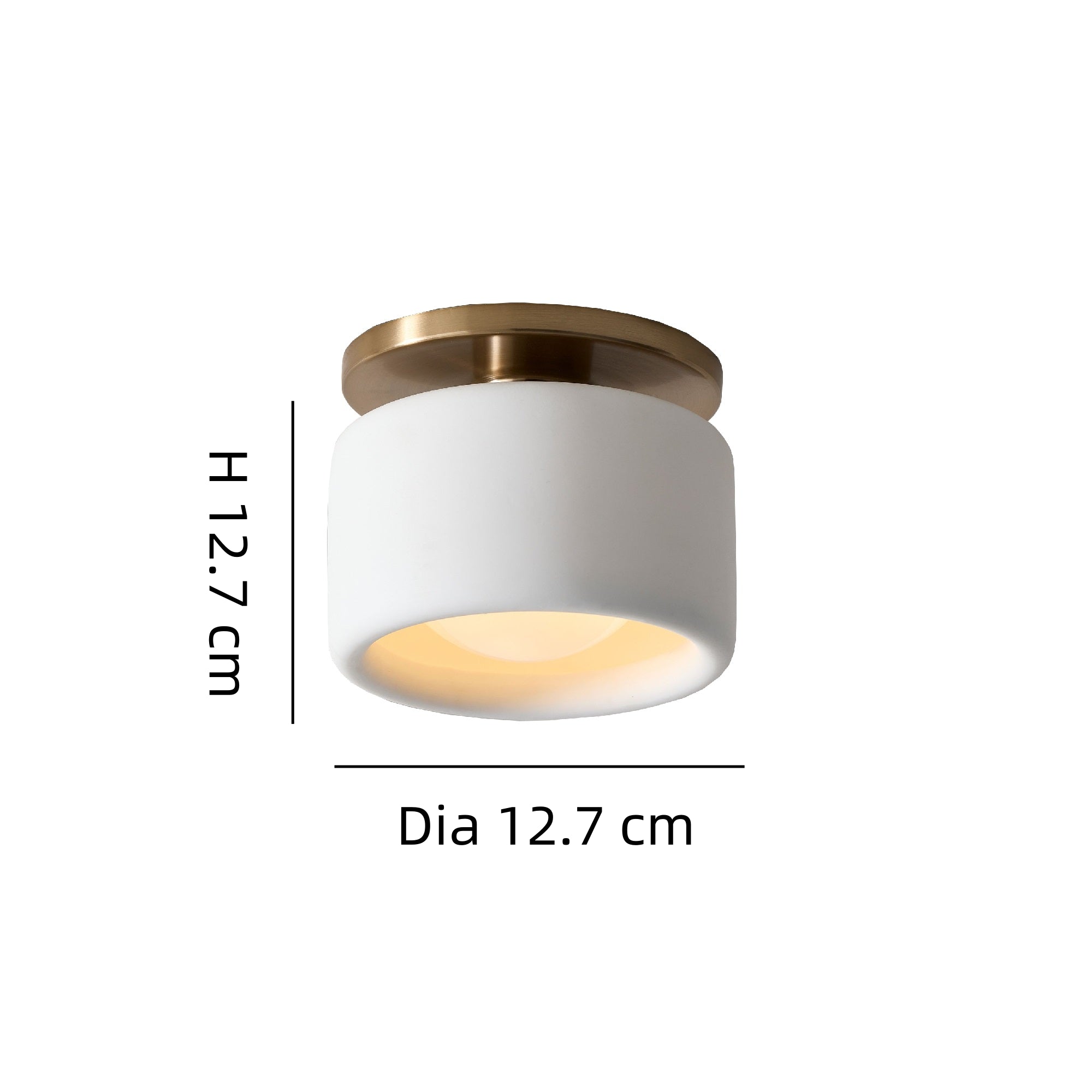 Zora Minimalistische Porzellan-Deckenleuchte klein weiß Größe.webp__PID:7d4035ae-556f-4bfd-b634-8bfd80b6376d