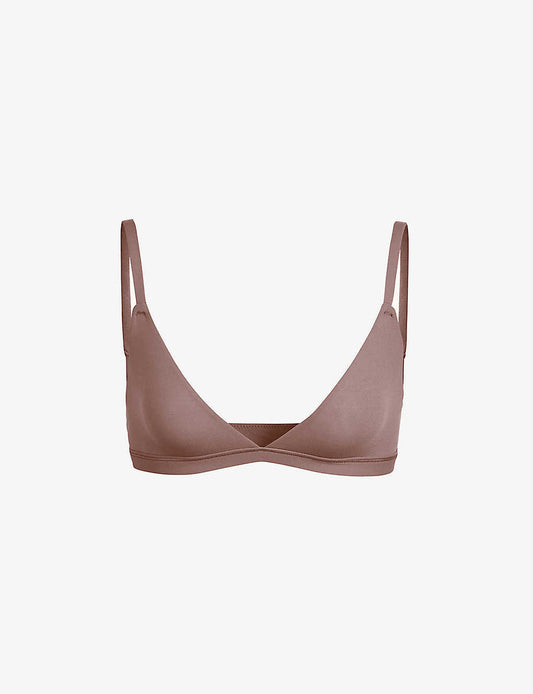 SKIMS Fits Everybody scooped stretch-woven bra – Luxe by Kan