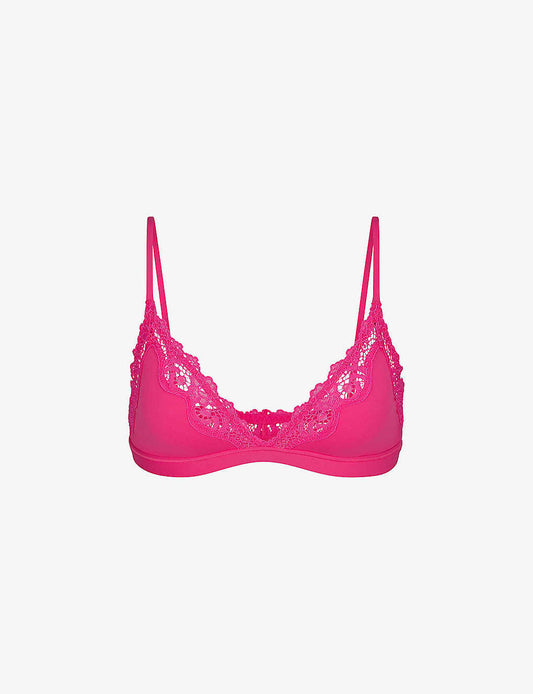 SKIMS - Fits Everybody scooped stretch-woven bra