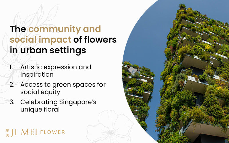 The Community and Social Impact of Flowers in Urban Settings