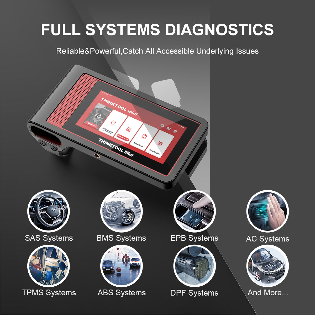 THINKTOOL MINI - 6 OBD2 Scanner, OE-Level Full System Car