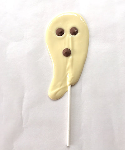 Halloween party cake recipe - ghost lollipops